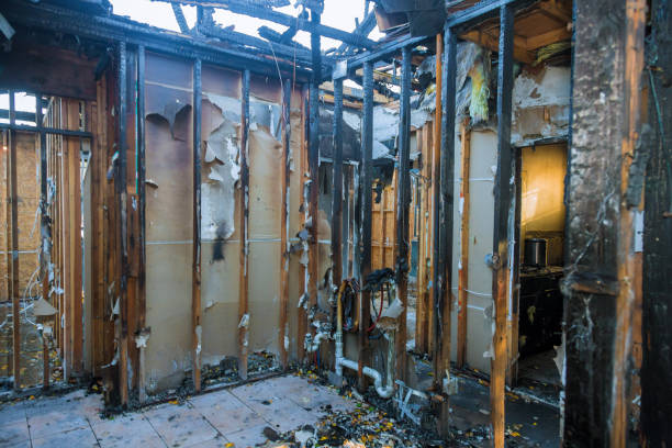 Professional Fire Damage Removal technician working in Millersville, PA